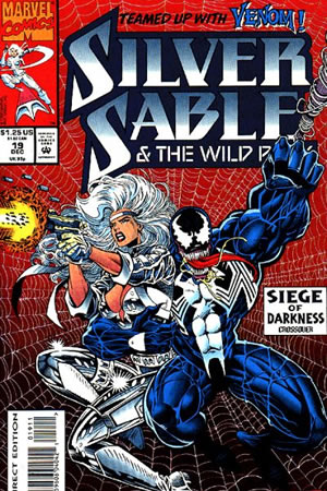 Silver Sable and the Wild Pack (1992) #19 [B Story]